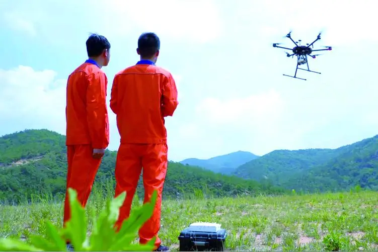 广南无人机倾斜摄影巡检拍摄